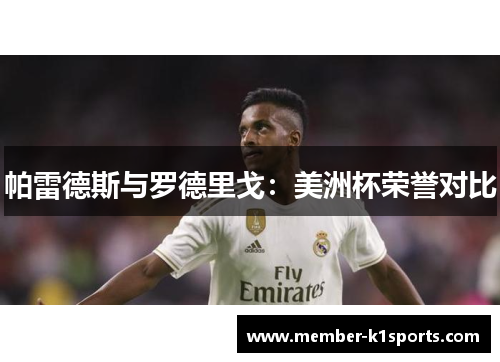 帕雷德斯与罗德里戈:美洲杯荣誉对比